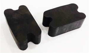 Universal Front Coil Spring Repair Riser Booster Rubber Lift Blocks, 2"