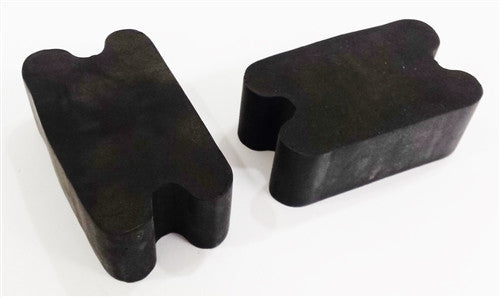 Universal Front Coil Spring Repair Riser Booster Rubber Lift Blocks, 2